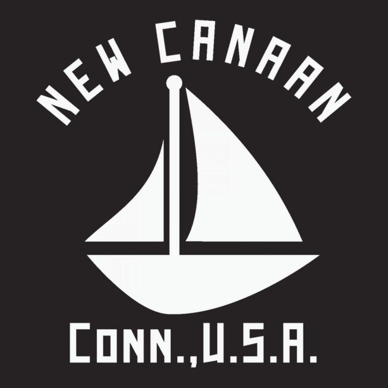 New Canaan Connecticut Sailing  Boating   White Te Vintage Cap | Artistshot