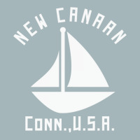 New Canaan Connecticut Sailing  Boating   White Te Unisex Sherpa-lined Denim Jacket | Artistshot