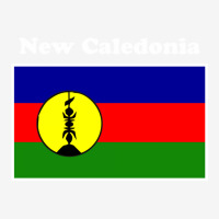 New Caledonia Flag With Name Adjustable Cap | Artistshot