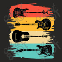 Vintage Retro Guitars Ladies Fitted T-shirt | Artistshot