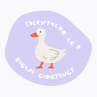 Everything Is A Social Construct Yellow T-shirt | Artistshot