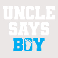 Gender Reveal Uncle Red Pocket T-shirt | Artistshot