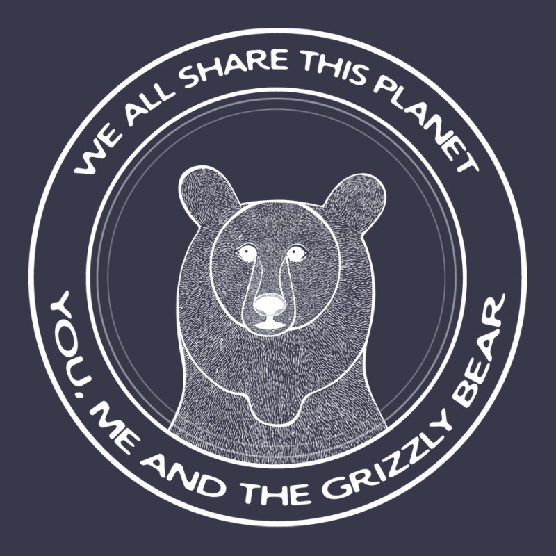 Grizzly Bear We All Share This Planet Dark Colors Long Sleeve Shirts | Artistshot