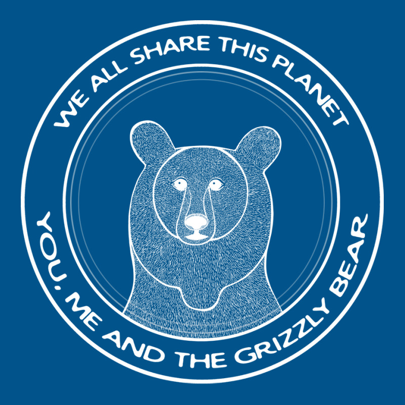 Grizzly Bear We All Share This Planet Dark Colors Classic T-shirt | Artistshot