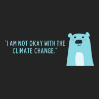 Not Okay With Climate Change Polar Bear Aesthetic 3/4 Sleeve Shirt | Artistshot