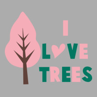 I Love Trees 70s (1) Men's T-shirt Pajama Set | Artistshot