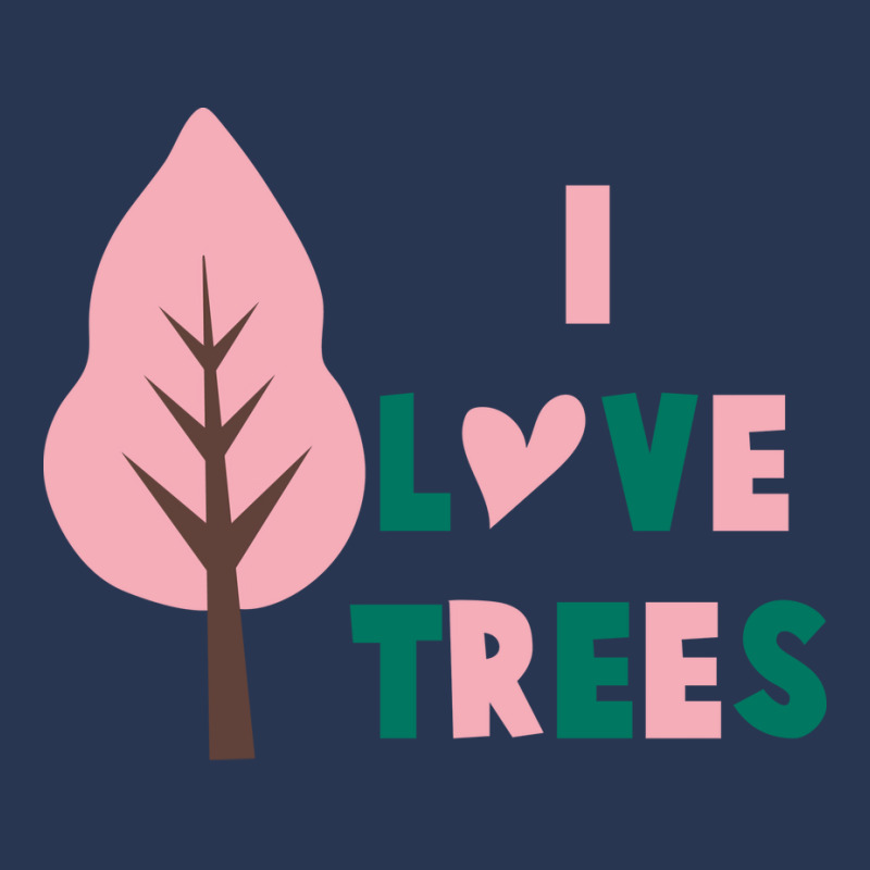 I Love Trees 70s (1) Men Denim Jacket | Artistshot