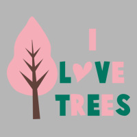 I Love Trees 70s (1) Hoodie & Jogger Set | Artistshot