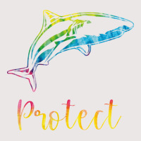 Protect Tie Dye Great White Shark Blue (1) Pocket T-shirt | Artistshot