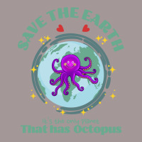 Save The Earth Its The Only Planet That Has Octopu Vintage Short | Artistshot