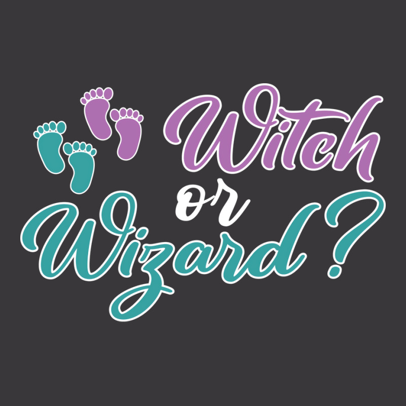 Witch Or Wizard Gender Reveal Party Halloween Cute Ladies Curvy T-Shirt by mayrymncusr | Artistshot