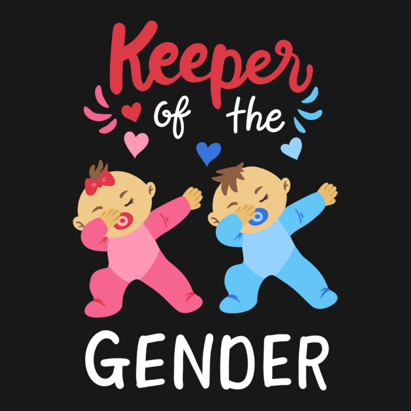 Gender Reveal Keeper Of The Gender Nostalgia Flannel Shirt | Artistshot