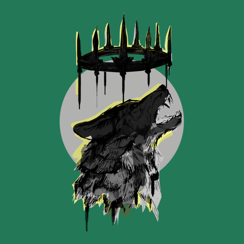 King   Wolf Ladies Fitted T-Shirt by bentoennaimq | Artistshot