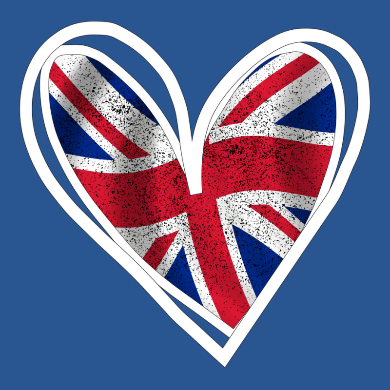 United Kingdom In My Heart Cute Design Gift For Lo T-Shirt by deoniravihuy | Artistshot