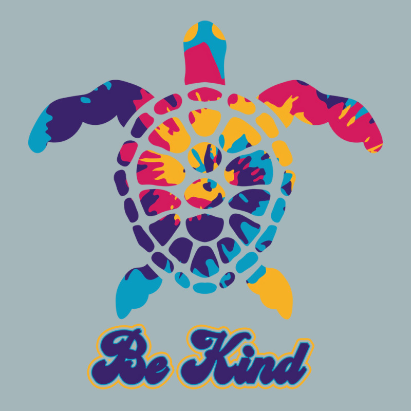 Be Kind Turtle Tie Dye Retro (1) (1) Unisex Sherpa-Lined Denim Jacket by ankuyimunadis | Artistshot