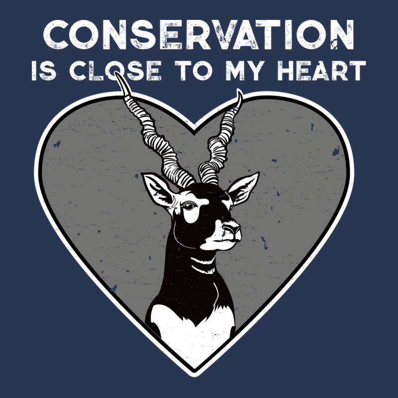 Blackbuck Conservation Heart Humor (1) (1) Men Denim Jacket | Artistshot