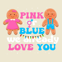 Pink Or Blue I Already Love You Gender Reveal Xmas Cropped Hoodie | Artistshot