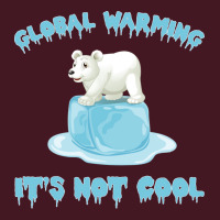 Global Warming Its Not Cool Polar Bear Melting Ice Unisex Hoodie | Artistshot