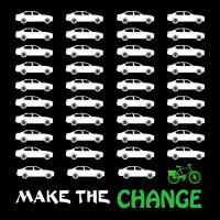 Cyclists Make The Change Climate Awareness Car And Pocket T-shirt | Artistshot