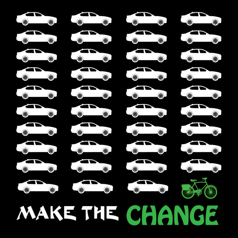 Cyclists Make The Change Climate Awareness Car And Pocket T-shirt | Artistshot