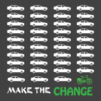 Cyclists Make The Change Climate Awareness Car And Vintage T-shirt | Artistshot