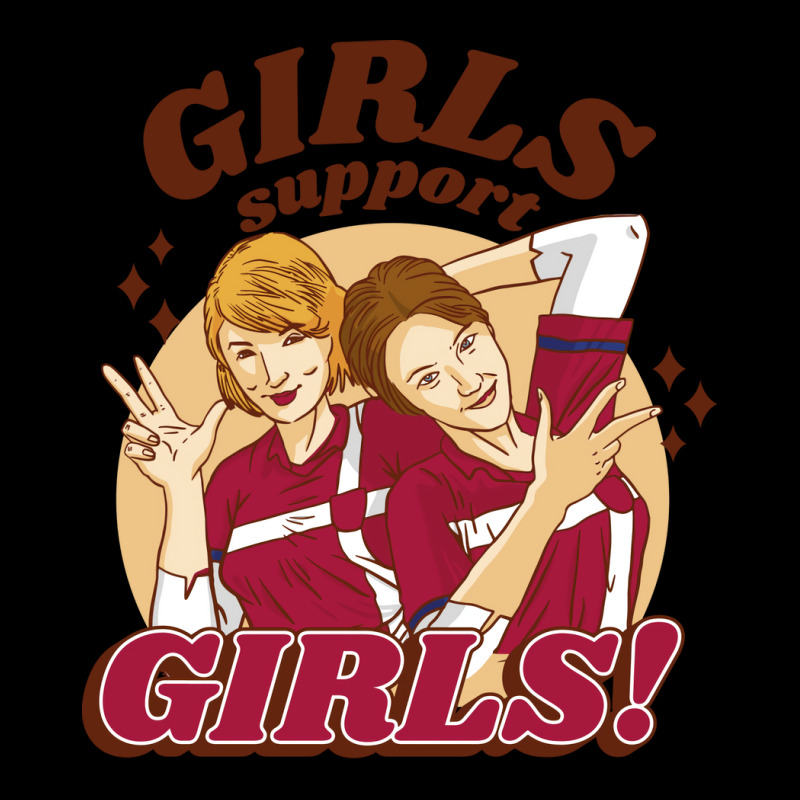 Women Friends Feminist Girls Support Girls Gift V-Neck Tee by algouddodyd | Artistshot