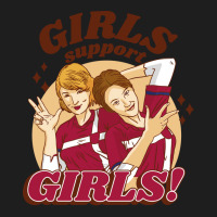 Women Friends Feminist Girls Support Girls Gift Classic T-shirt | Artistshot