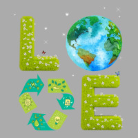 Love Planet Earth World Earth Day Green Environmen T-shirt | Artistshot