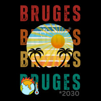 Global Warming Turns Bruges In A Tropical Beach Lo Legging | Artistshot