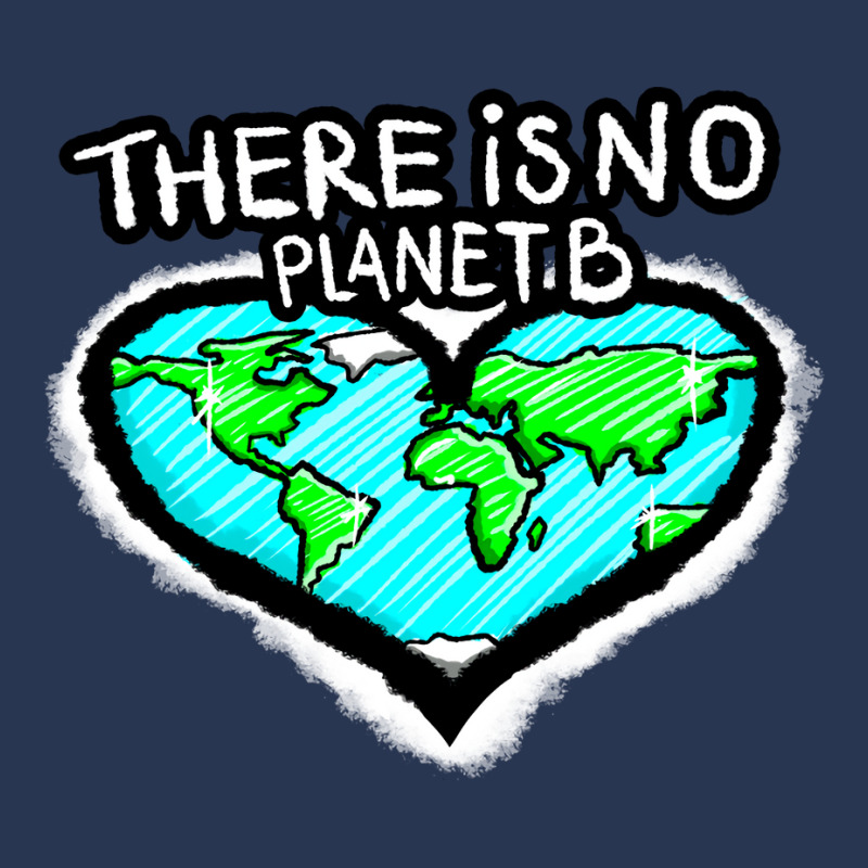 I Love Planet Earth There Is No Planet B Humor (1) Men Denim Jacket | Artistshot