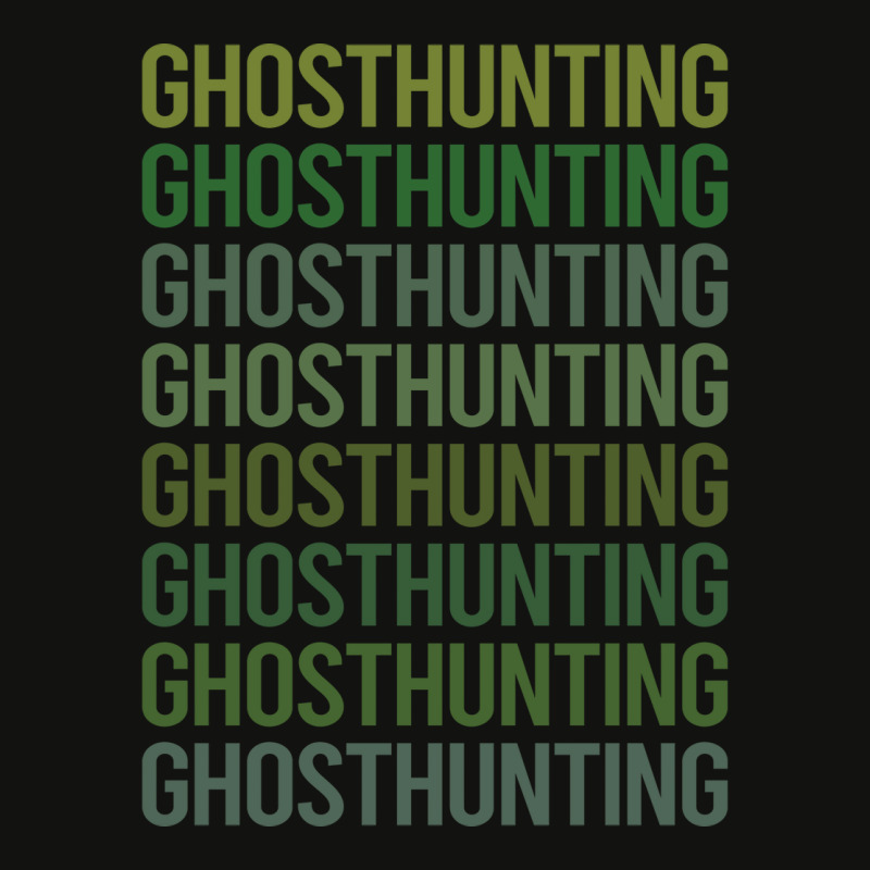 Green Text Ghost Hunting Paranormal Blue Scorecard Crop Tee by sedselbalsi | Artistshot