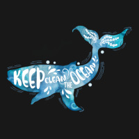 Keep The Oceans Clean Humor (1) (1) Flannel Shirt | Artistshot