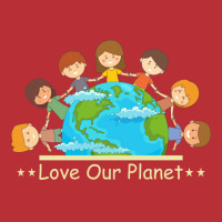 Love Our Planet Yellow (1) (1) T-shirt | Artistshot