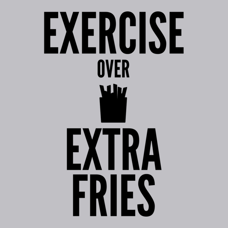 Fitness Gym Exercise Over Extra Fries Yellow Pocket T-Shirt by fulvikegneo | Artistshot