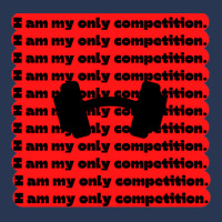 I Am My Only Competition Quote Aesthetic Men Denim Jacket | Artistshot