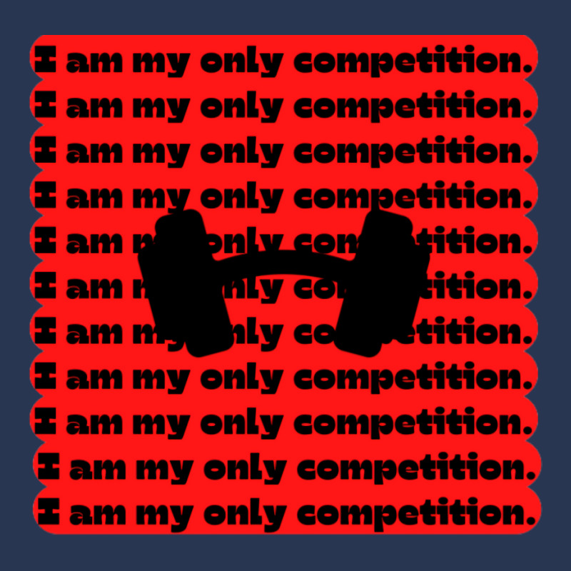 I Am My Only Competition Quote Aesthetic Men Denim Jacket | Artistshot