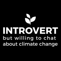 Climate Change Advocate But Introverted Cute (1) ( Zipper Hoodie | Artistshot