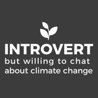 Climate Change Advocate But Introverted Cute (1) ( Men's Polo Shirt | Artistshot