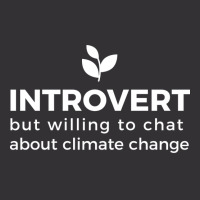 Climate Change Advocate But Introverted Cute (1) ( Vintage Hoodie And Short Set | Artistshot