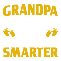 Grandpa Of Twin Girls Way Smarter Grandad Family G Sticker | Artistshot