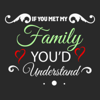 If You Met My Family Youd Understand 70s Printed Hat | Artistshot