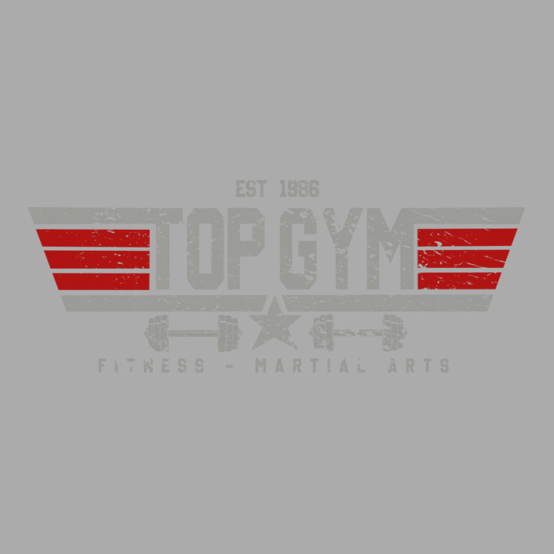 Top Gym Distressed Grey Tumblr T-shirt | Artistshot