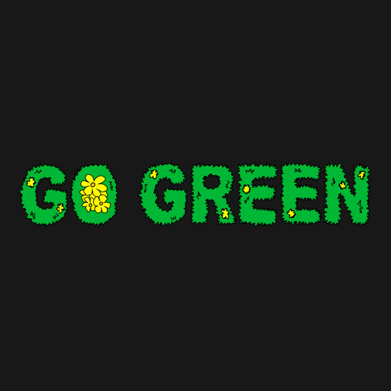 Go Green Quote (1) (1) Flannel Shirt | Artistshot