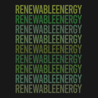 Green Text Renewable Energy Cool (1) Flannel Shirt | Artistshot