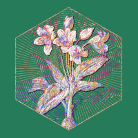 Crinum Giganteum Floral Rainbow Mosaic Love T-shirt | Artistshot