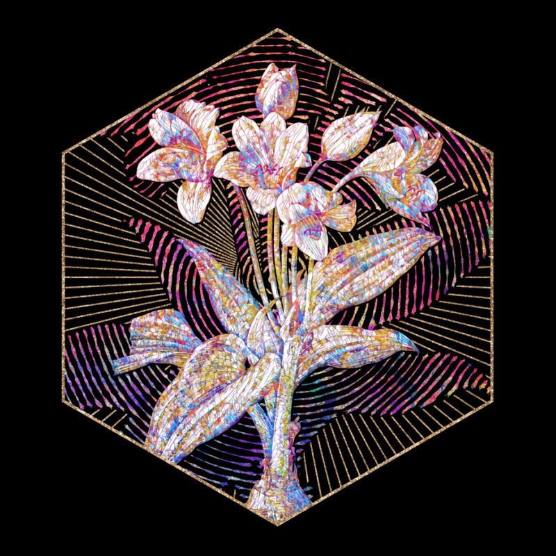 Crinum Giganteum Floral Rainbow Mosaic Love Unisex Jogger | Artistshot