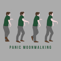 New Girl   Panic Moonwalking T-shirt | Artistshot