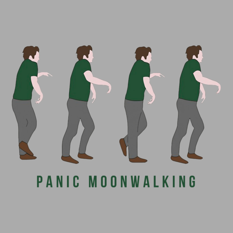 New Girl   Panic Moonwalking T-shirt | Artistshot