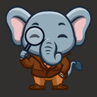 Elephant Detective Cute Cartoon Red Champion Hoodie | Artistshot