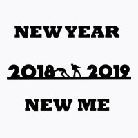 New Year New Me 20182019 T-shirt | Artistshot